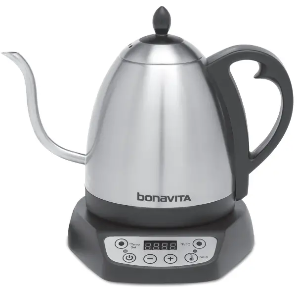 bonaVITA BV382510VAUS 1.0 L Digital Variable Temperature Gooseneck Kettle