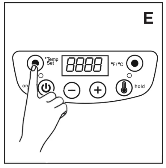 Setting the Preset Temperatures