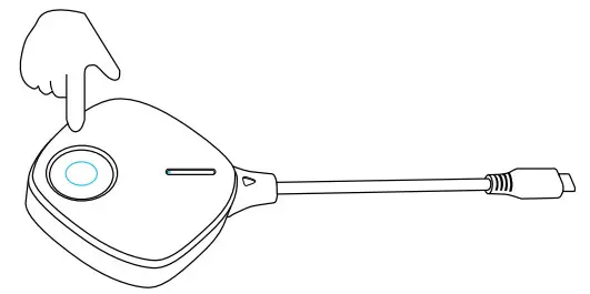 EZCast TwinX C-1 Wireless Display Transmitter - restart mirroring