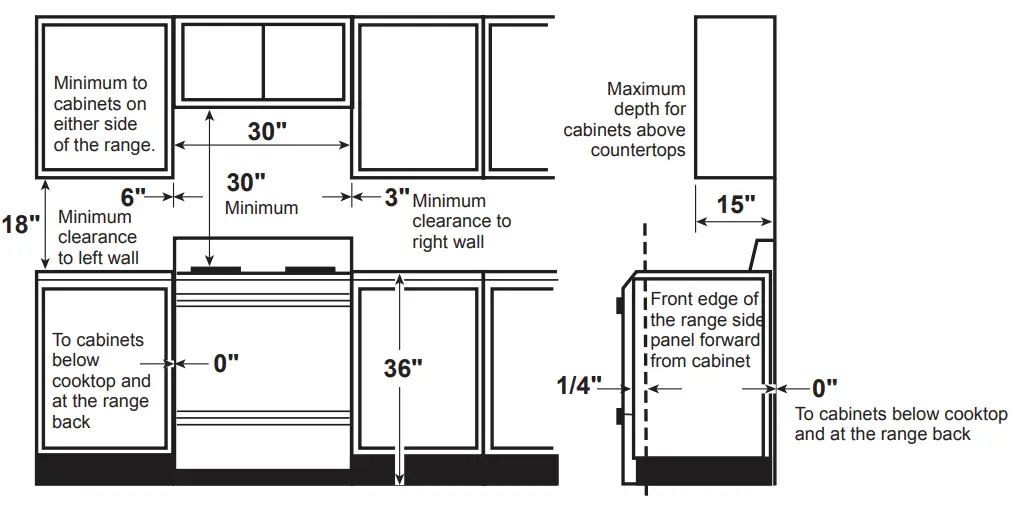 GE APPLIANCES JGB735SP-EP-FP-DP 30 Inch Free-Standing Gas Convection Range fig 2