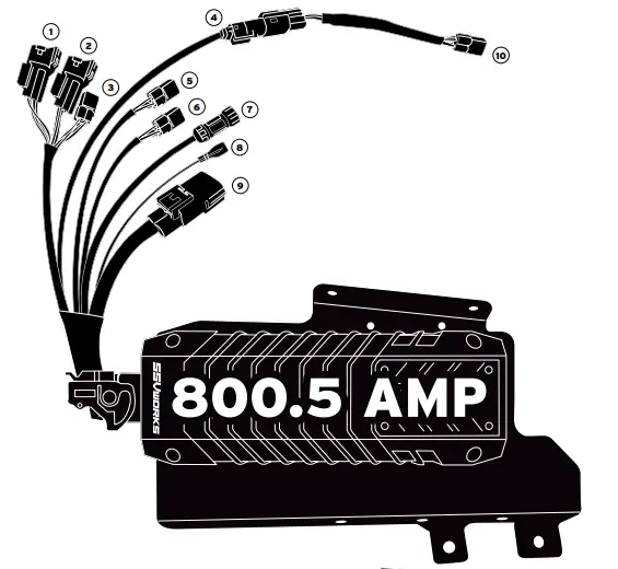 SSV WORKS RZ5 Q5KRC 5 Speaker Plug and Play Kit Kicker - PARTS LIST IMAGES 23