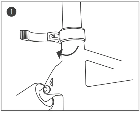 Fiido M3 Electric Bike Foldable Mountain - quick release