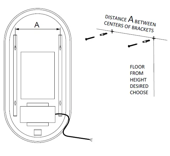 newtech 9408 Ambience Pill LED Mirror 4
