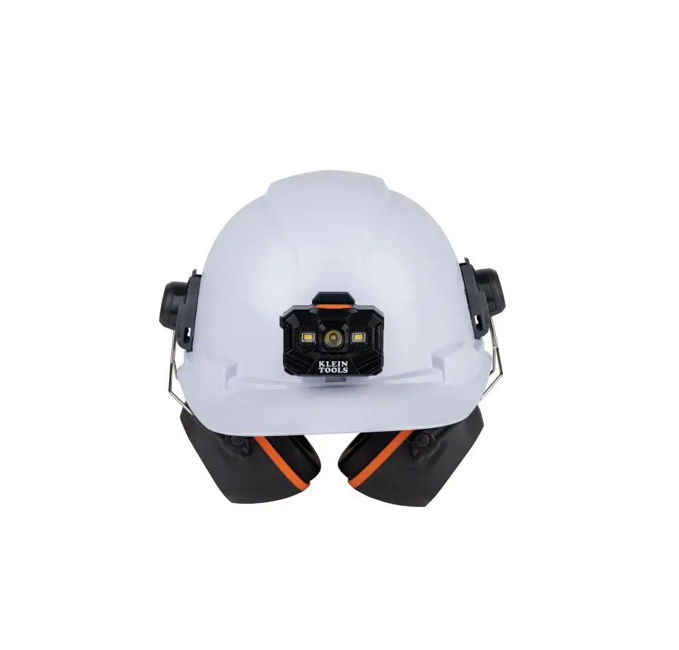 Klein Tools 6050260502 Full Brim Hard Hat Earmuffs Instructions