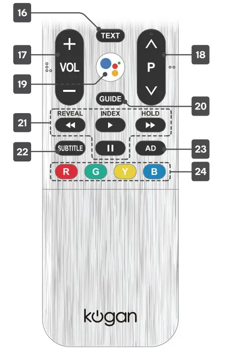 Kogan 58 Smart HD 4K LED TV -Remote 2