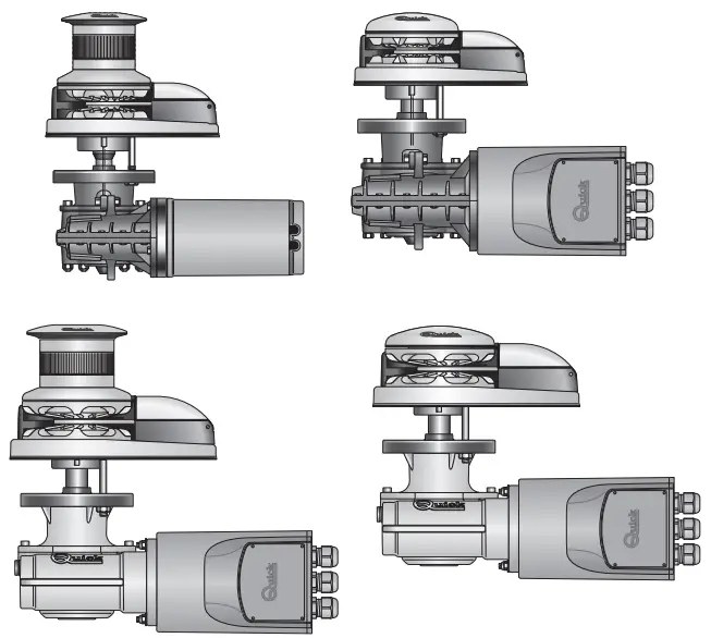 Quick Nautical Equipment DP1_P Vertical Windlass