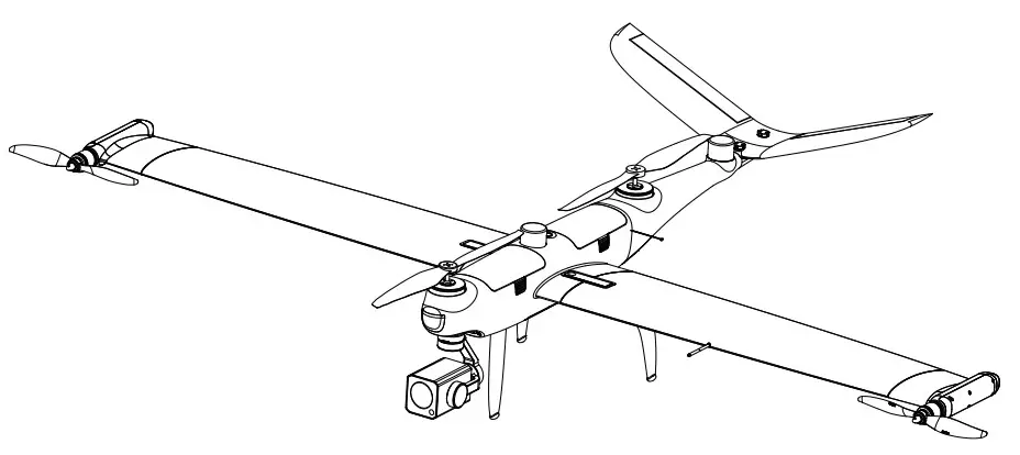 AUTEL Dragonfish Lite VTOL Fixed-Wing Surveillance Drone