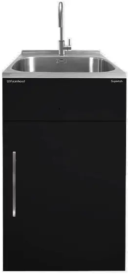 Robinhood-ST3103-Standard-Sized-Tub-with-Stainless-Steel-PRO