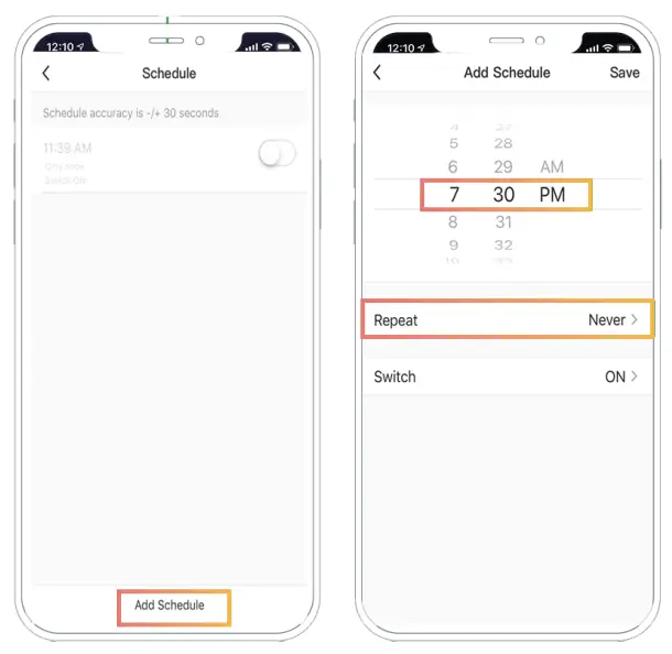 Liquid LEDS 15 Meters Smart Colour String Lights - setup interface