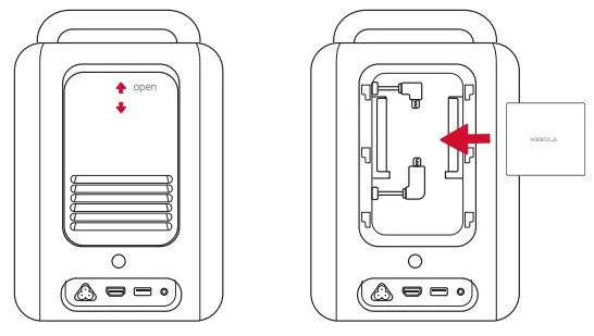 NEBULA D23501F1 Cosmos Laser 4K Projector - Streaming Dongle