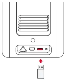 NEBULA D23501F1 Cosmos Laser 4K Projector - Streaming Dongle1