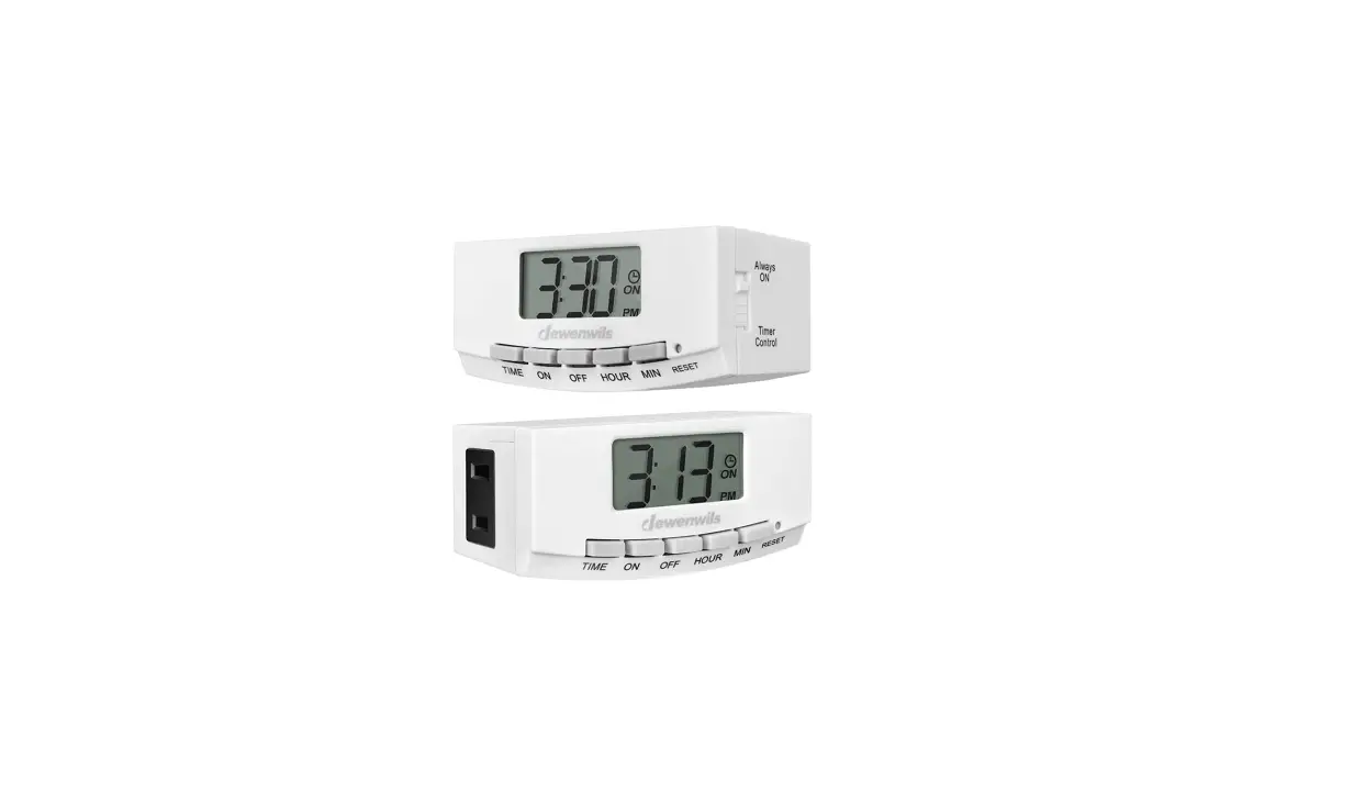 Dewenwils Digital Timers For Electrical Outlets Instruction Manual