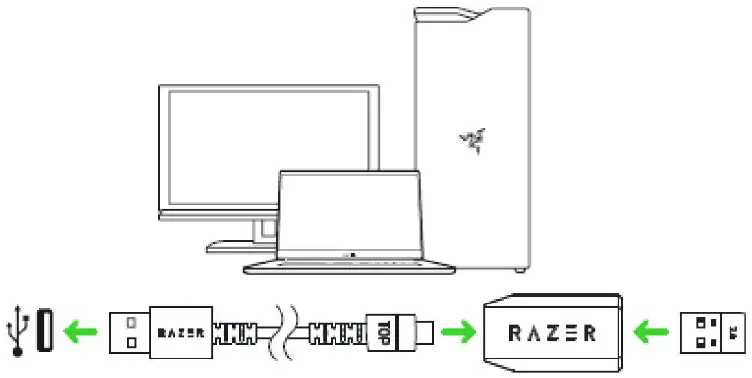 RAZER Viper Ultimate Wireless Mouse - DONGLE ADAPTER