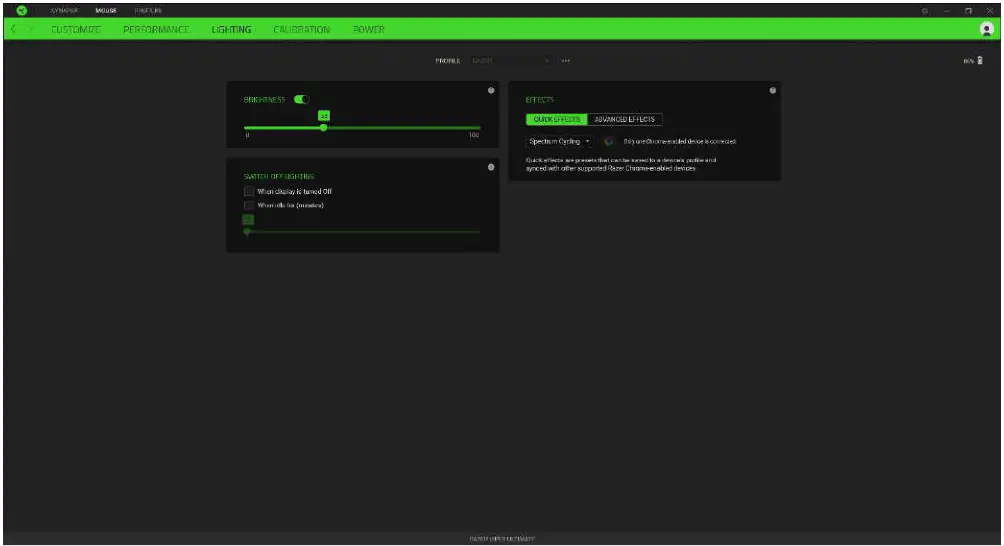 RAZER Viper Ultimate Wireless Mouse - Lighting