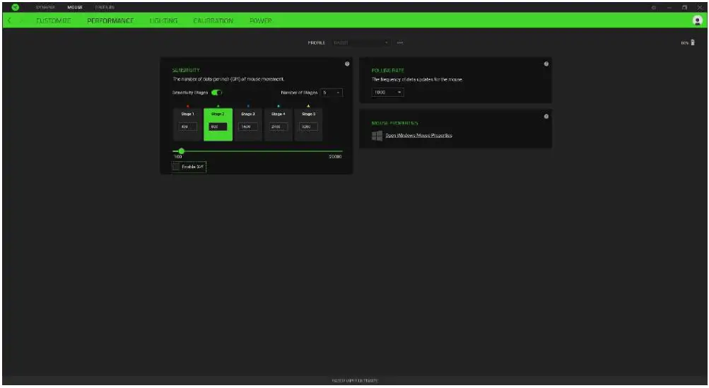 RAZER Viper Ultimate Wireless Mouse - Performance