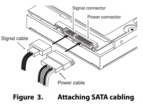 SEAGATE Standard 512n ST2000NM0008 Enterprise Internal Hard Drive - connectors