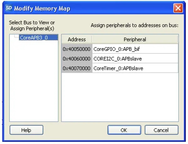 MICROCHIP SmartDesign MSS MSS and Fabric AMBA APB3 4