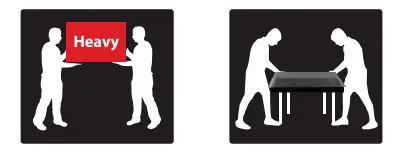 INSTALLING THE TV STAND Figure 1