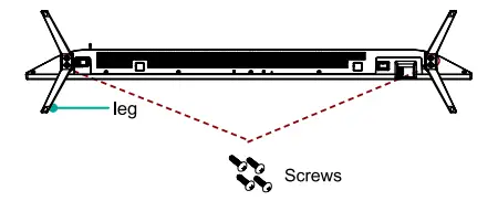 INSTALLING THE TV STAND Figure 2