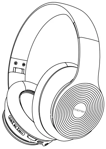 bopmen S40 Wireless Active Noise Cancelling Headphone-