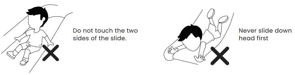 LIFESPAN KIDS PEWINDSOR2 Windsor 2 Slide - Do not touch the two