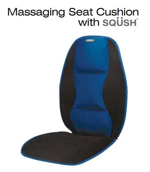 Homedics BK-SQ100 Massaging Seat Cushion with Sqush