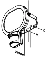 EVERSPRING EH403 Z-Wave LED Floodlight with PIR Motion Detector -Installation & Wiring instructions