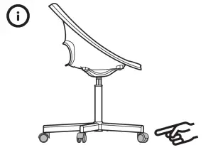 IKEA LOBERGET Swivel Chair - fig23