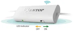 ANTOP AT 120B Paper Thin Smartpass Amplified Indoor HDTV Antenna - overview