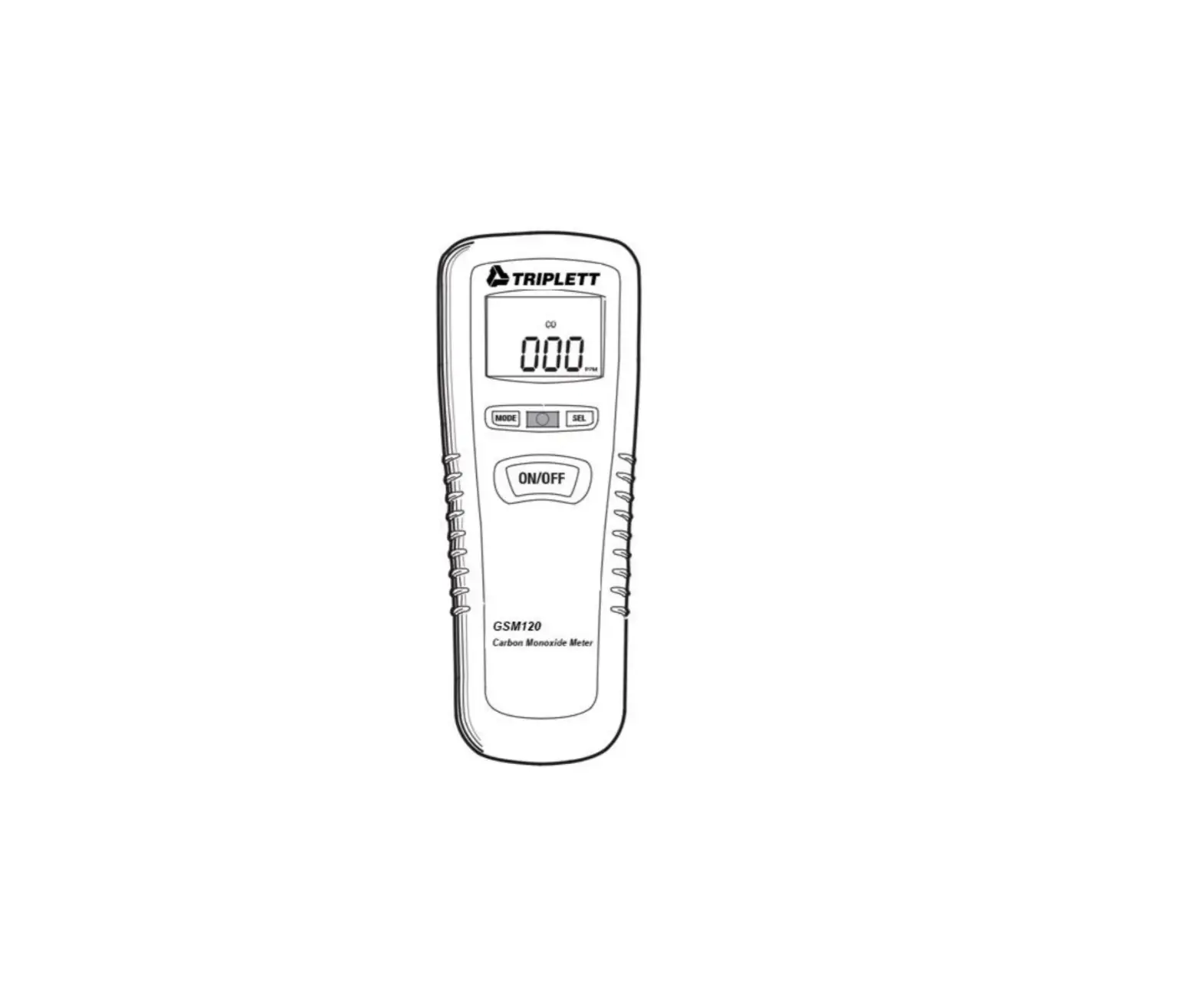 Triplett Gsm120 Carbon Monoxide Meter User Manual