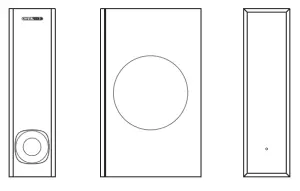 CRYSTAL AUDIO CASB160 Home Cinema Soundbar - CONTROL BUTTON