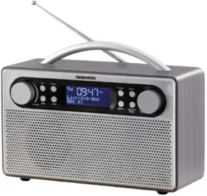 DAEWOO AVS1324G Portable DAB Radio