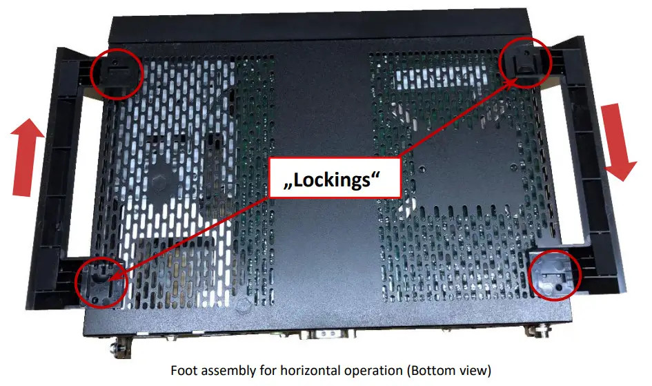 kontron Smartcase S700 with Front USB - Stands