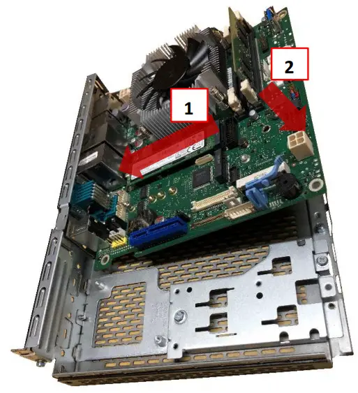 kontron Smartcase S700 with Front USB - motherboard