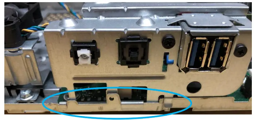 kontron Smartcase S700 with Front USB - yellow circles