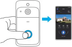 Set up your chime with the video doorbell