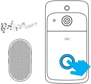 Set up your chime with the video doorbell