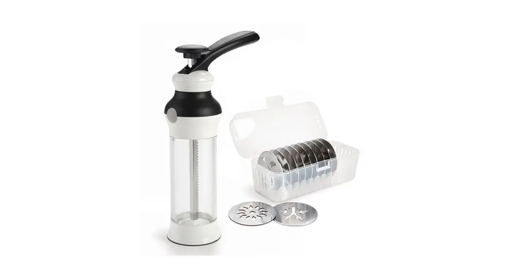 Oxo 1257580 Cookie Press With Disk Storage Case Instruction Manual Oxo 1257580 Cookie Press With Disk Storage Case Instruction Manual