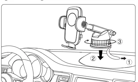 JOYROOM JR-ZS241 Vehicular Wireless Charging Bracket fig7