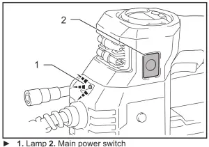 makita DMP181 Cordless Inflator--- Lamp