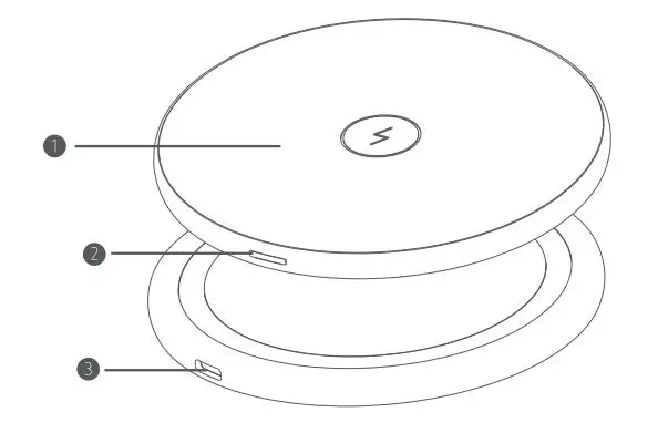 SAMSUNG TS16 Fast Charge Wireless Charging Base fig1