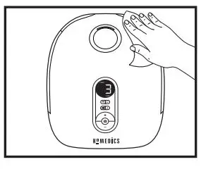 HOMEDICS UHE-WM130 Total Comfort Deluxe Ultrasonic Humidifier Warm and Cool Mist fig12