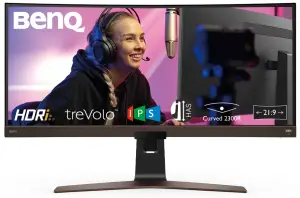 BenQ EW3880R IPS Curved Ultra-Wide Monitor