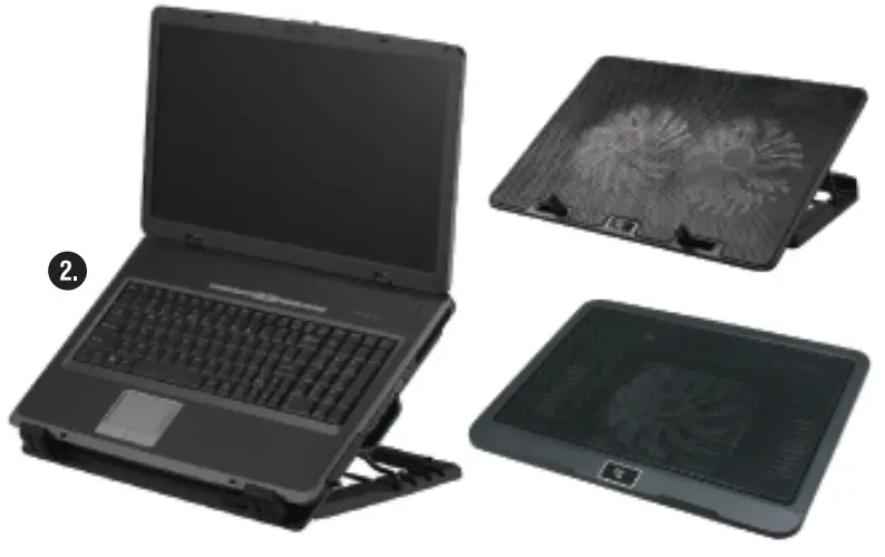 SBOX CP12 Laptop Cooling Pad for 173 - fig