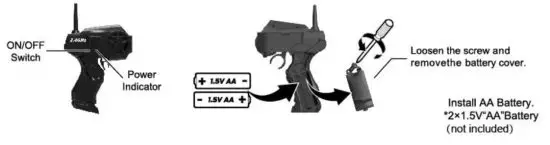 CONRAD Rechargeable Tricycle Stunt - install