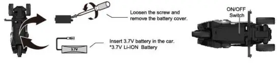 CONRAD Rechargeable Tricycle Stunt - installs