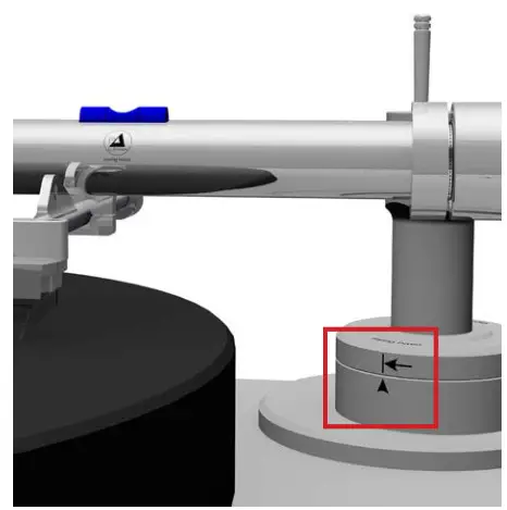 clearaudio TT5 Tonearm Swing Base- Mounting direction