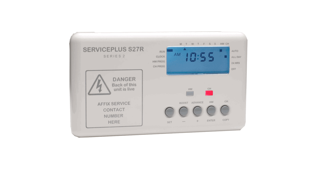 Secure Serviceplus S27r Series 2 Channel Central Heating And Hot Water Programmer Instruction Manual Secure Serviceplus S27r Series 2 Channel Central Heating And Hot Water Programmer Instruction Manual