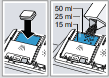 NEFF S199YB800E Fully Integrated Dishwasher - detergent