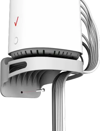 Secure bracket with screw